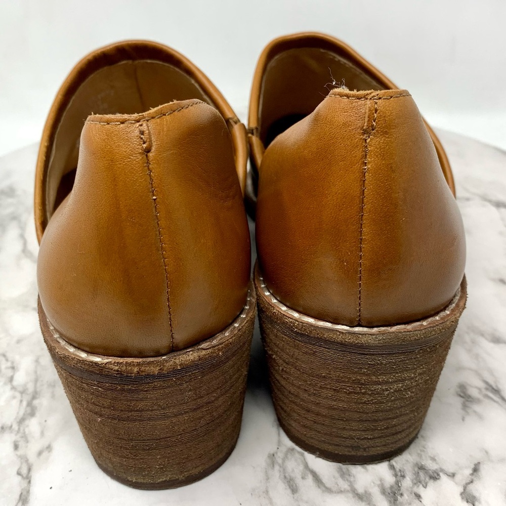 Madewell The Brady Brown Leather Pointed Toe Lowcut Booties 9.5 Classic Boho - Picture 5 of 16